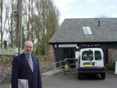 David at Fornham Post Office